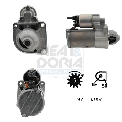 Motorino d'avviamento MEAT & DORIA 5010308G