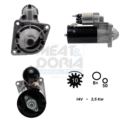 Motorino d'avviamento MEAT & DORIA 5010185G