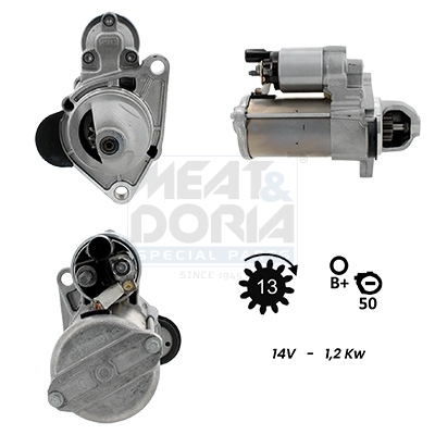 Motorino d'avviamento MEAT & DORIA 5010932G