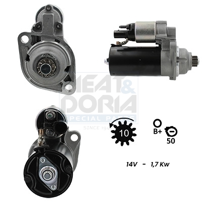 Motorino d'avviamento MEAT & DORIA 5010938G