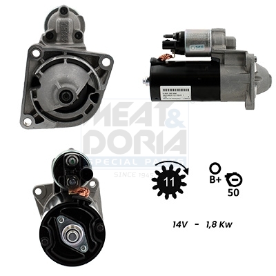 Motorino d'avviamento MEAT & DORIA 5010941G