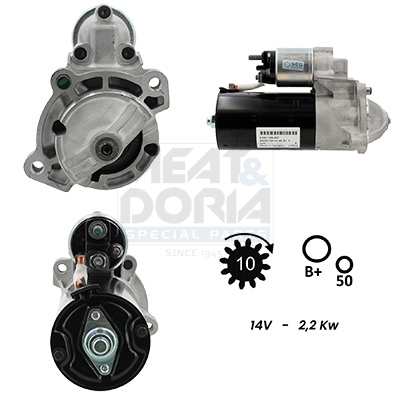 Motorino d'avviamento MEAT & DORIA 5010942G