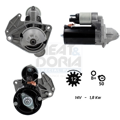 Motorino d'avviamento MEAT & DORIA 5010943G