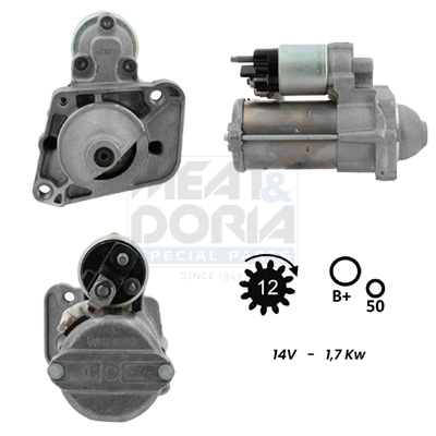 Motorino d'avviamento MEAT & DORIA 5010944G
