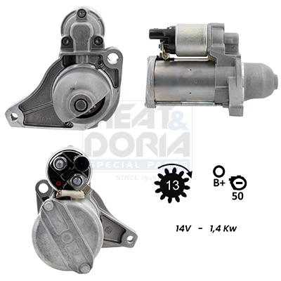 Motorino d'avviamento MEAT & DORIA 5010947G