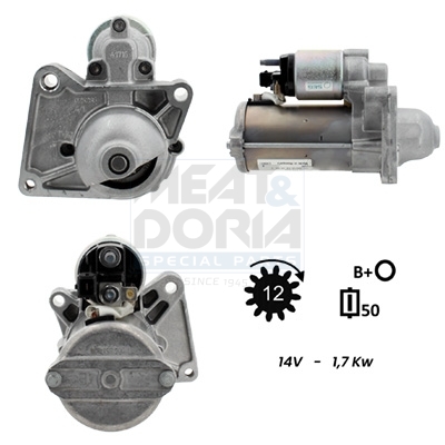 Motorino d'avviamento MEAT & DORIA 5010954G