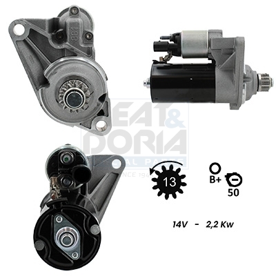 Motorino d'avviamento MEAT & DORIA 5010956G