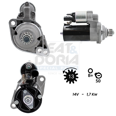 Motorino d'avviamento MEAT & DORIA 5010957G