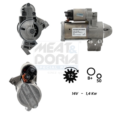 Motorino d'avviamento MEAT & DORIA 5010964G