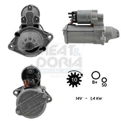 Motorino d'avviamento MEAT & DORIA 5010966G
