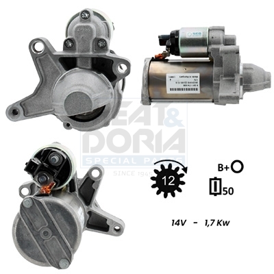 Motorino d'avviamento MEAT & DORIA 5010967G
