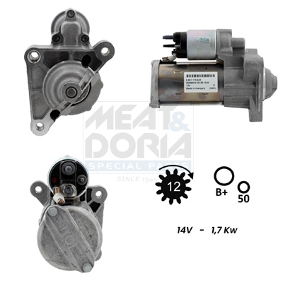 Motorino d'avviamento MEAT & DORIA 5010968G