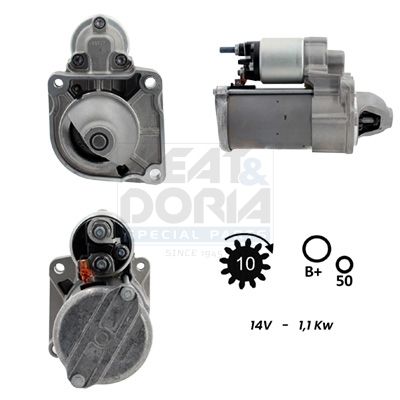 Motorino d'avviamento MEAT & DORIA 5010969G