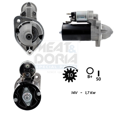 Motorino d'avviamento MEAT & DORIA 5010987G