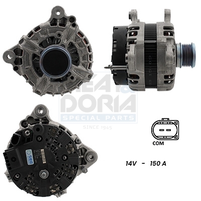 Alternatore MEAT & DORIA 55101337G