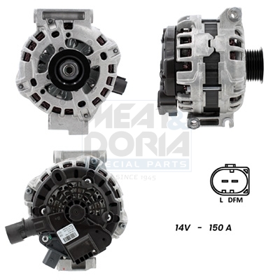 Alternatore MEAT & DORIA 55101365G