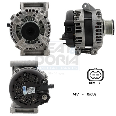 Alternatore MEAT & DORIA 55101367G