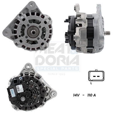 Alternatore MEAT & DORIA 55101374G