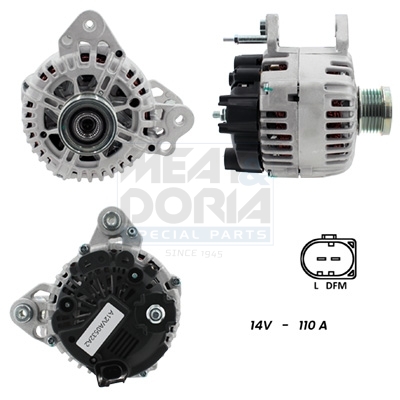 Alternatore MEAT & DORIA 55101379G