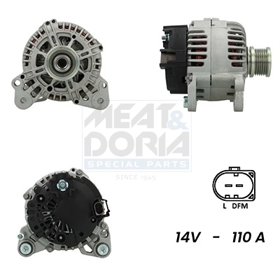 Alternatore MEAT & DORIA 55101381G