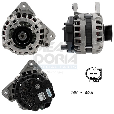 Alternatore MEAT & DORIA 55101384G