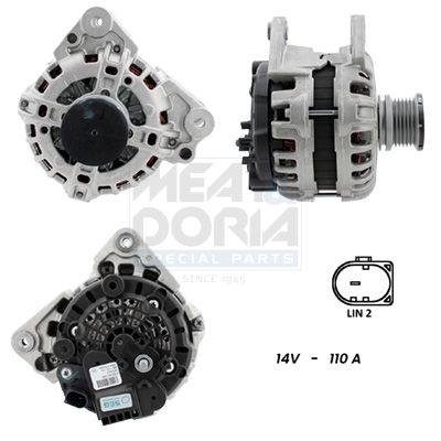 Alternatore MEAT & DORIA 55101406G