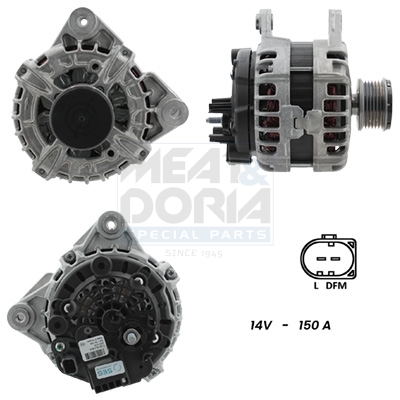 Alternatore MEAT & DORIA 55101408G