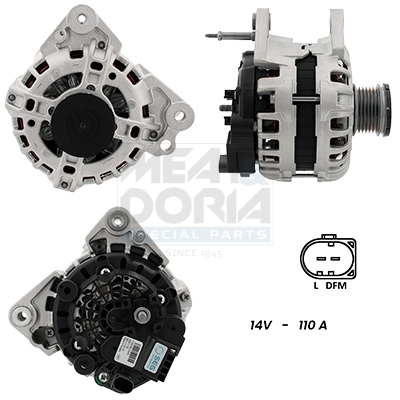 Alternatore MEAT & DORIA 55101414G