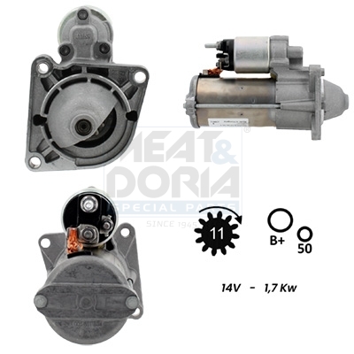Motorino d'avviamento MEAT & DORIA 5010207G