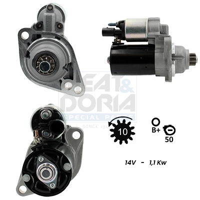 Motorino d'avviamento MEAT & DORIA 5010277G