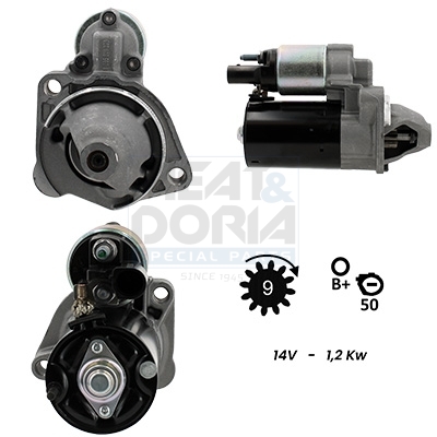 Motorino d'avviamento MEAT & DORIA 5010379G