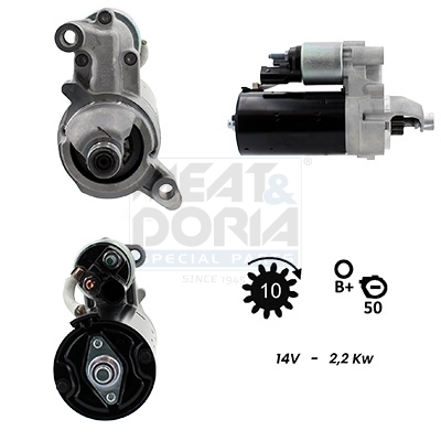 Motorino d'avviamento MEAT & DORIA 5010430G