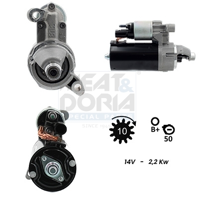 Motorino d'avviamento MEAT & DORIA 5010410G