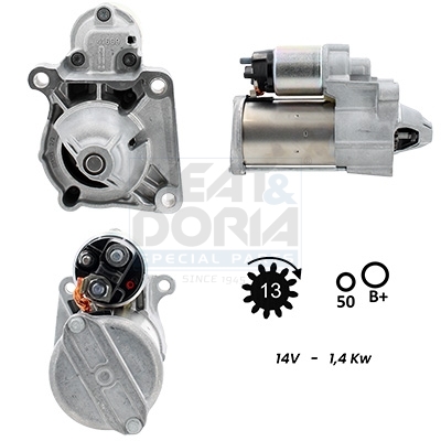 Motorino d'avviamento MEAT & DORIA 5010478G