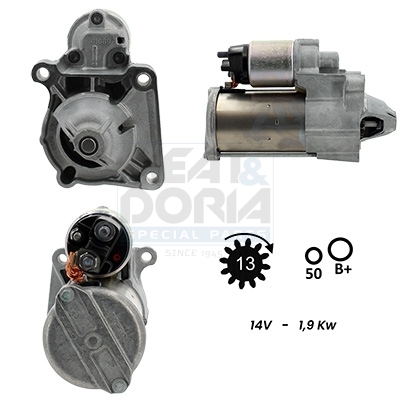 Motorino d'avviamento MEAT & DORIA 5010496G