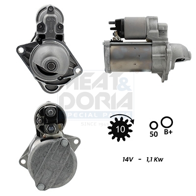 Motorino d'avviamento MEAT & DORIA 5010545G