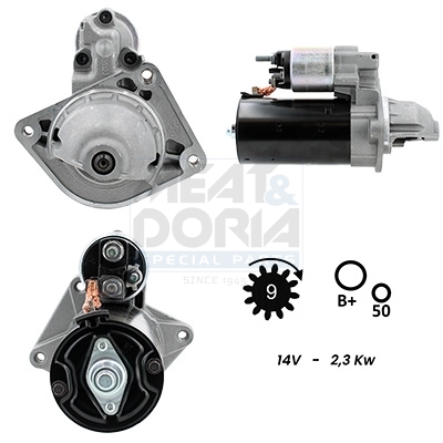 Motorino d'avviamento MEAT & DORIA 5010366G
