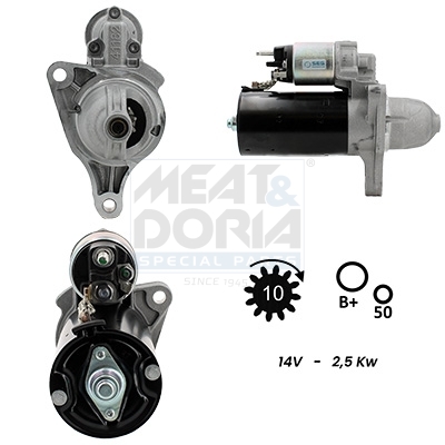 Motorino d'avviamento MEAT & DORIA 5010428G
