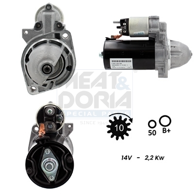 Motorino d'avviamento MEAT & DORIA 5010004G