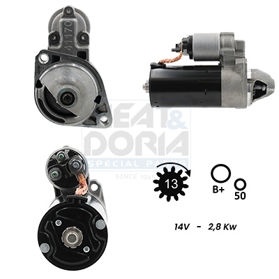 Motorino d'avviamento MEAT & DORIA 5010239G