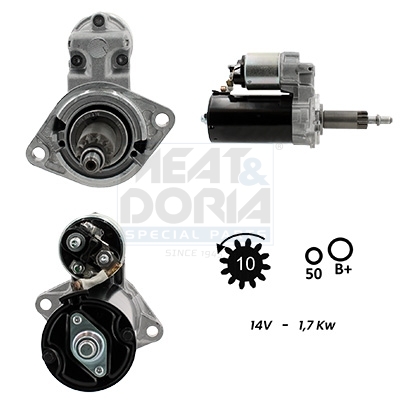 Motorino d'avviamento MEAT & DORIA 5010499G