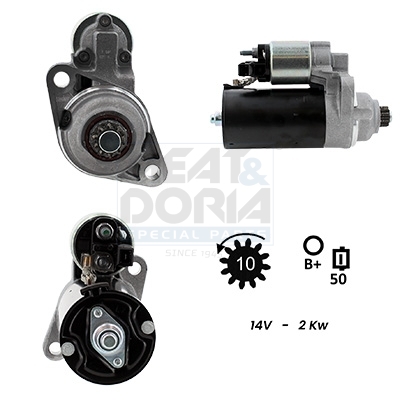 Motorino d'avviamento MEAT & DORIA 5010216G