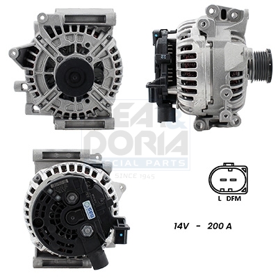 Alternatore MEAT & DORIA 5510215G