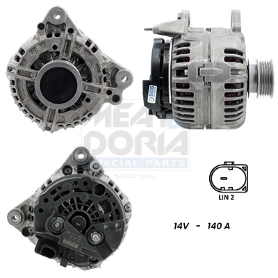 Alternatore MEAT & DORIA 5510665G