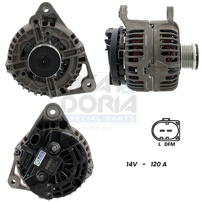 Alternatore MEAT & DORIA 5510686G