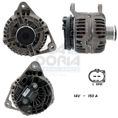 Alternatore MEAT & DORIA 5510687G