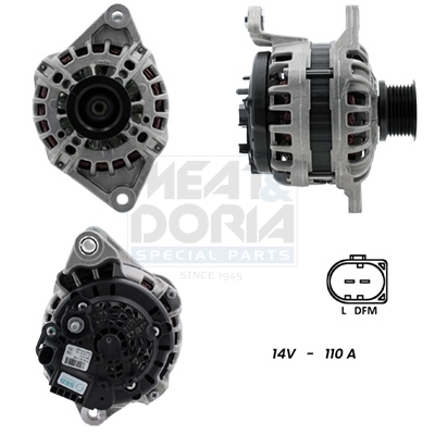 Alternatore MEAT & DORIA 5510698G