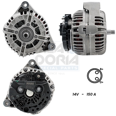 Alternatore MEAT & DORIA 5510753G