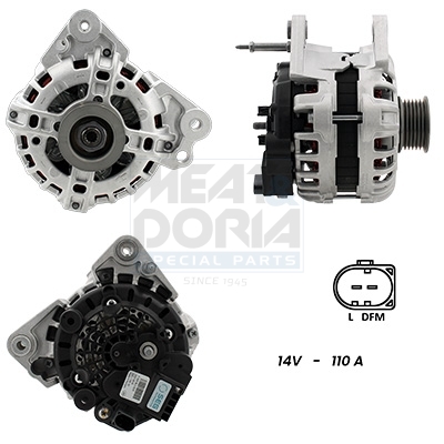 Alternatore MEAT & DORIA 5510487G