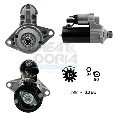 Motorino d'avviamento MEAT & DORIA 5010991G